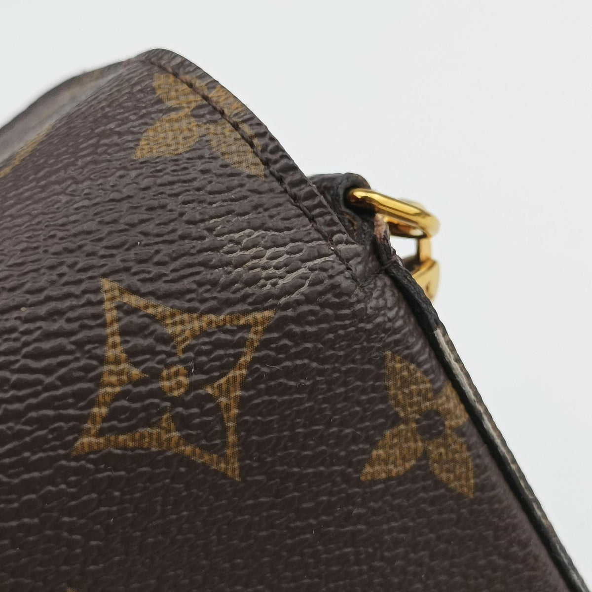 Pre-owned Louis Vuitton Pochette Felicie Brown Monogram Canvas M61276 shoulderbag | stylenewstar