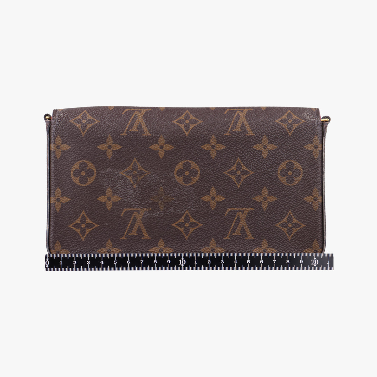 Pre-owned Louis Vuitton Pochette Felicie Brown Monogram Canvas M61276 shoulderbag | stylenewstar