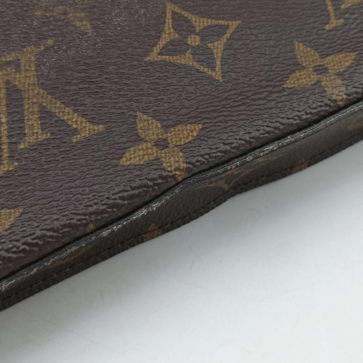 Pre-owned Louis Vuitton Pochette Felicie Brown Monogram Canvas M61276 shoulderbag | stylenewstar