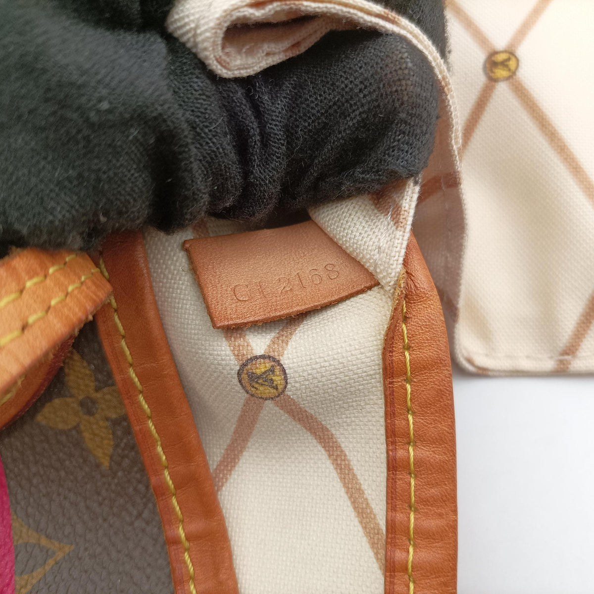 Vintage Louis Vuitton Neverfull MM Summer Trunk brown×Multicolor Monogram Canvas M41390 shoulderbag | stylenewstar