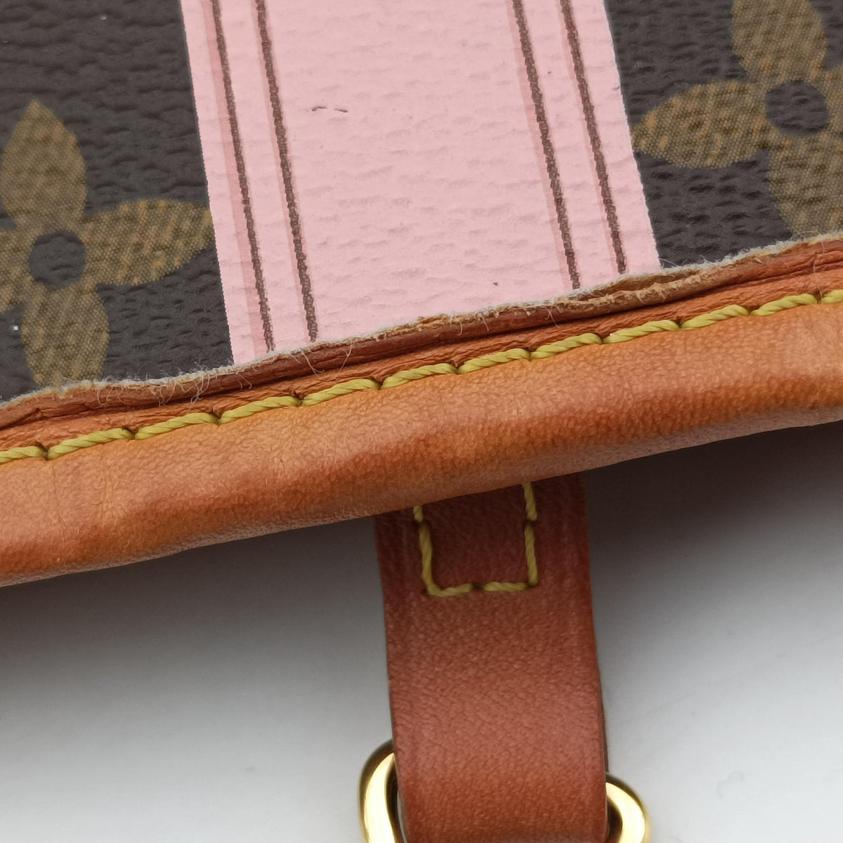 Vintage Louis Vuitton Neverfull MM Summer Trunk brown×Multicolor Monogram Canvas M41390 shoulderbag | stylenewstar