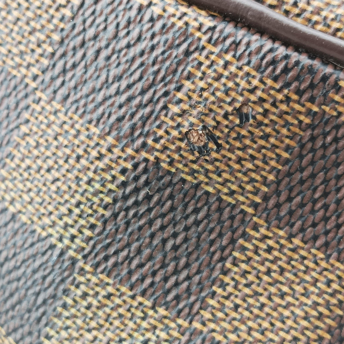 Vintage Louis Vuitton TREVI PM EBENE Damier Canvas N51997 shoulderbag | stylenewstar