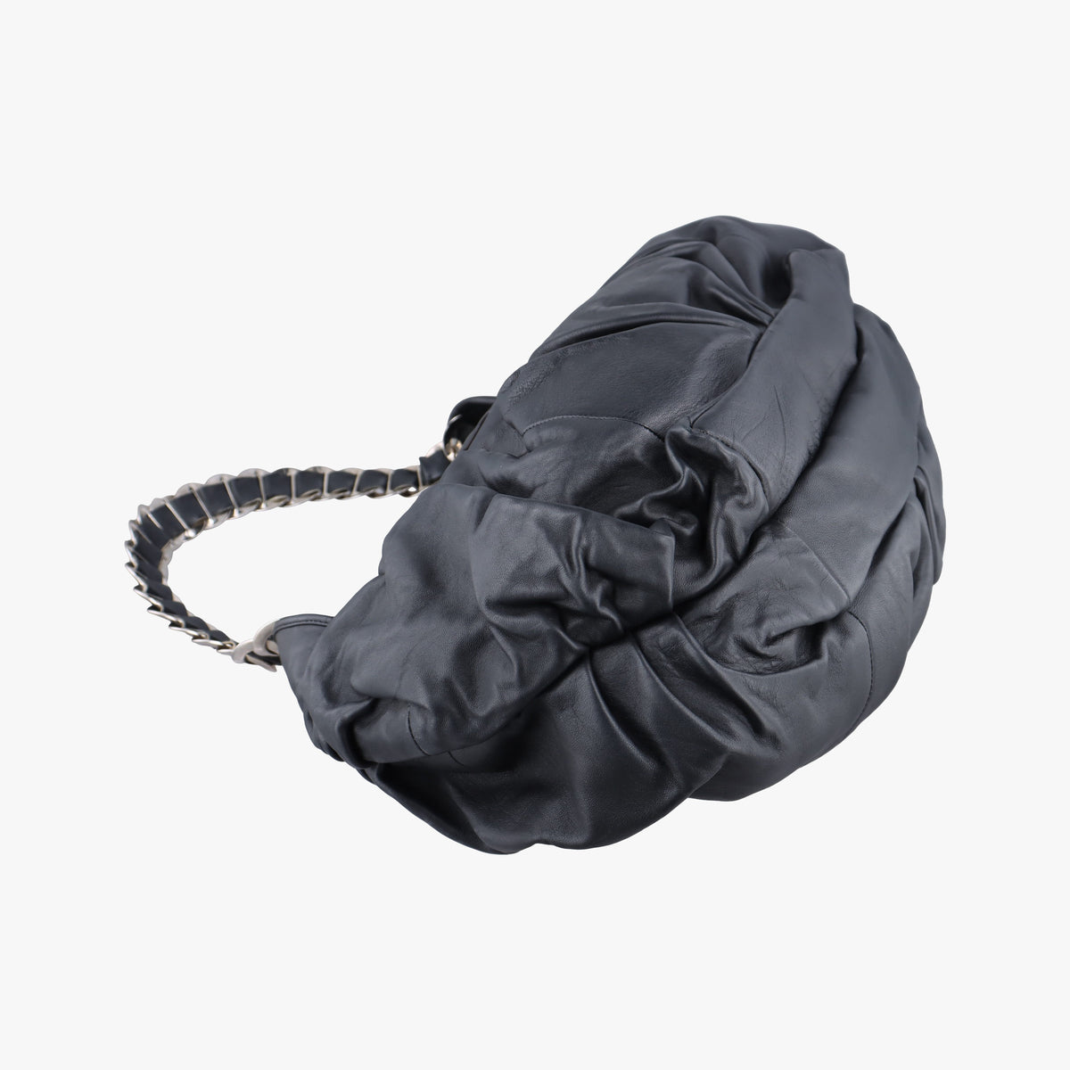 Pre-owned Christian Dior Jazz Club Black leather  shoulderbag | stylenewstar