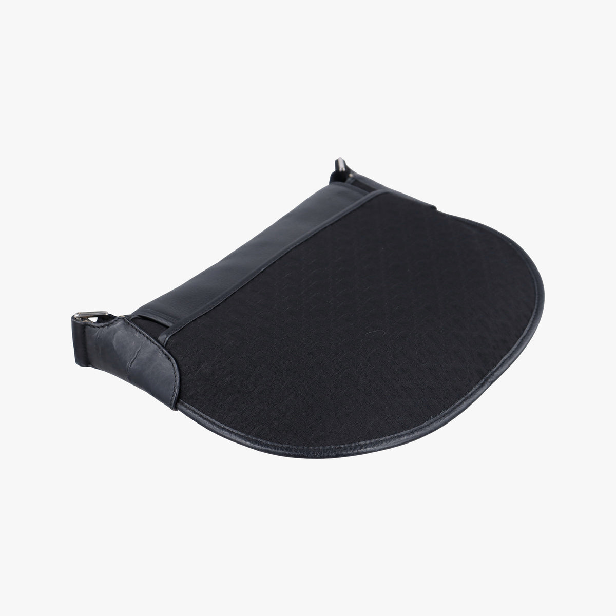 Pre-owned Christian Dior Trotter Street Chic Black Canvas x Leather  shoulderbag | stylenewstar
