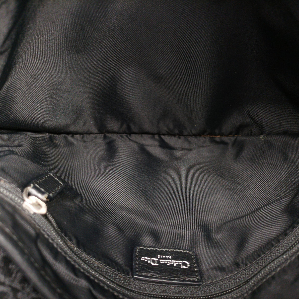 Pre-owned Christian Dior Trotter Street Chic Black Canvas x Leather  shoulderbag | stylenewstar