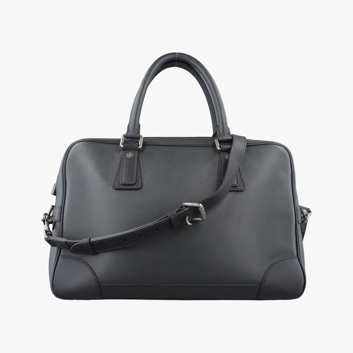 Pre-owned Louis Vuitton Acoma Grey Leather M97019 shoulderbag | stylenewstar