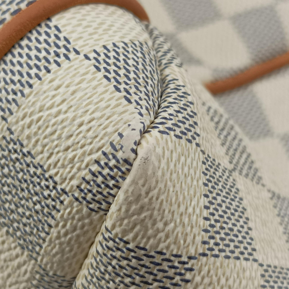 Pre-owned Louis Vuitton TOTALLY MM Azur Damier Canvas N51262 shoulderbag | stylenewstar