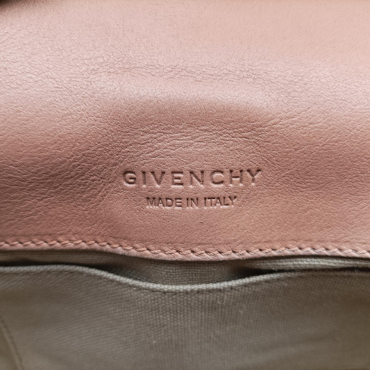 Pre-owned Givenchy Obsedia Camel Leather  shoulderbag | stylenewstar
