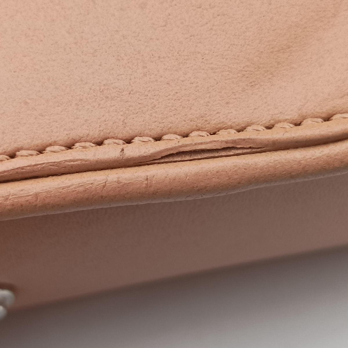 Pre-owned Givenchy Obsedia Camel Leather  shoulderbag | stylenewstar