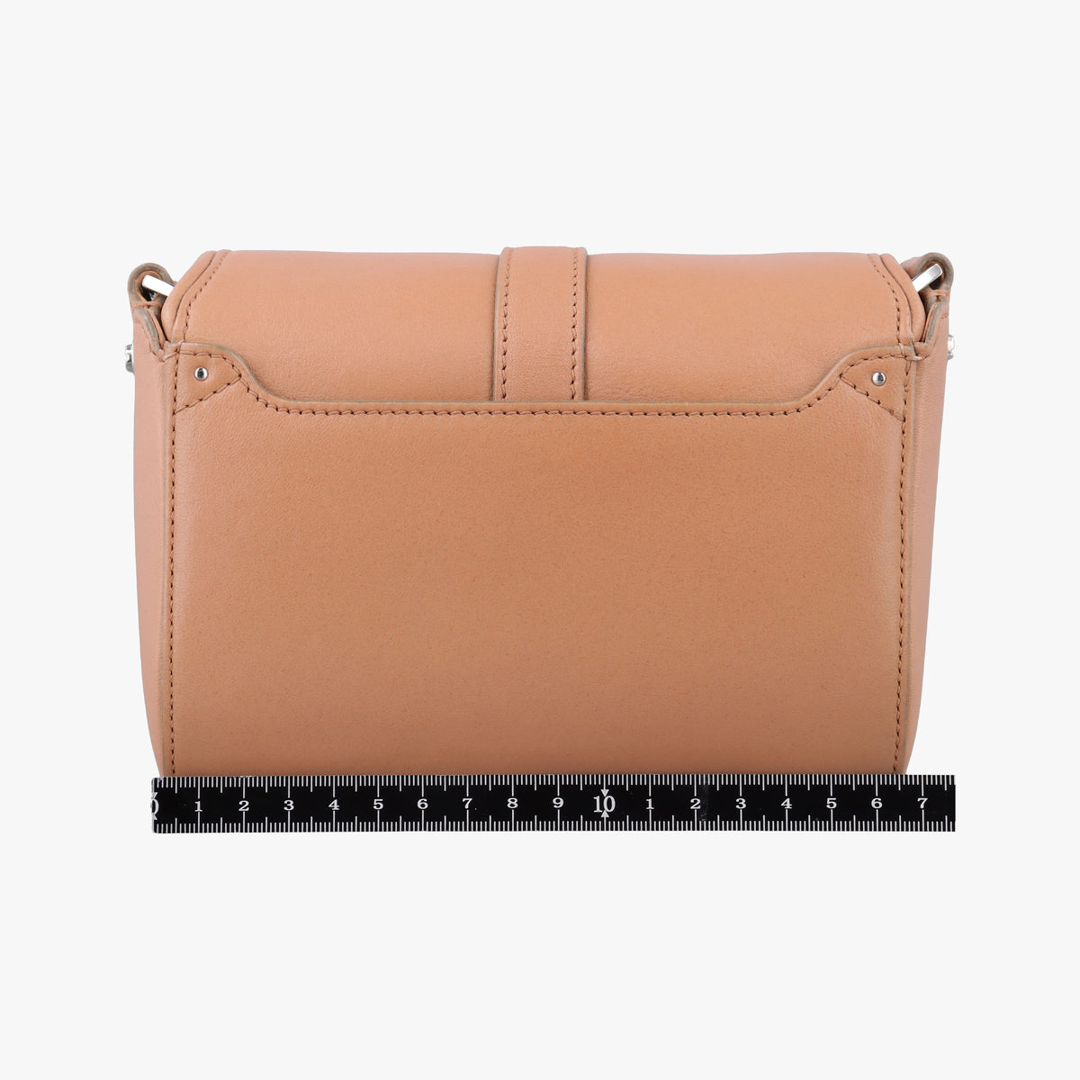 Pre-owned Givenchy Obsedia Camel Leather  shoulderbag | stylenewstar