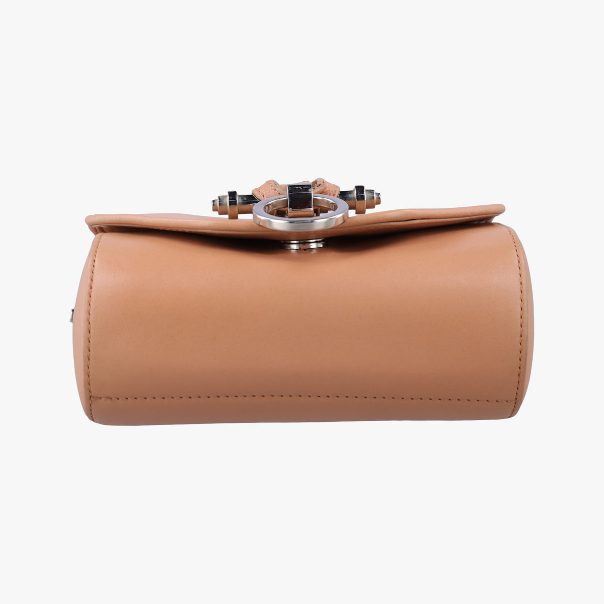 Pre-owned Givenchy Obsedia Camel Leather  shoulderbag | stylenewstar