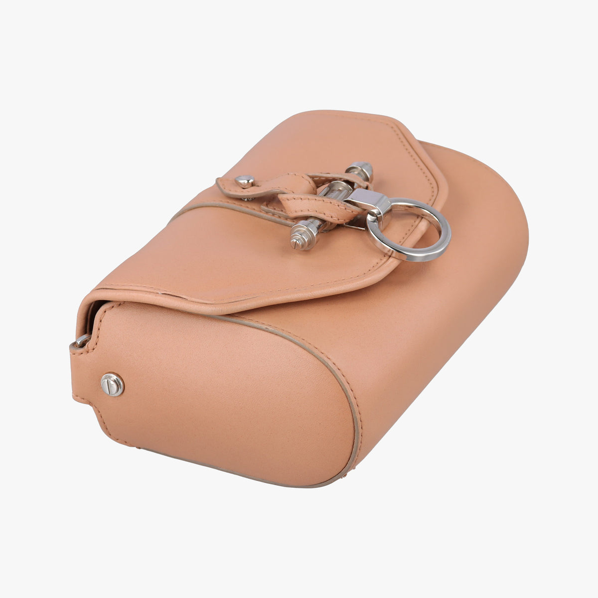 Pre-owned Givenchy Obsedia Camel Leather  shoulderbag | stylenewstar
