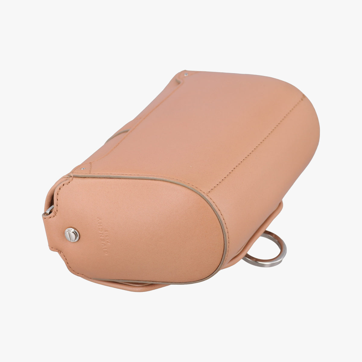 Pre-owned Givenchy Obsedia Camel Leather  shoulderbag | stylenewstar
