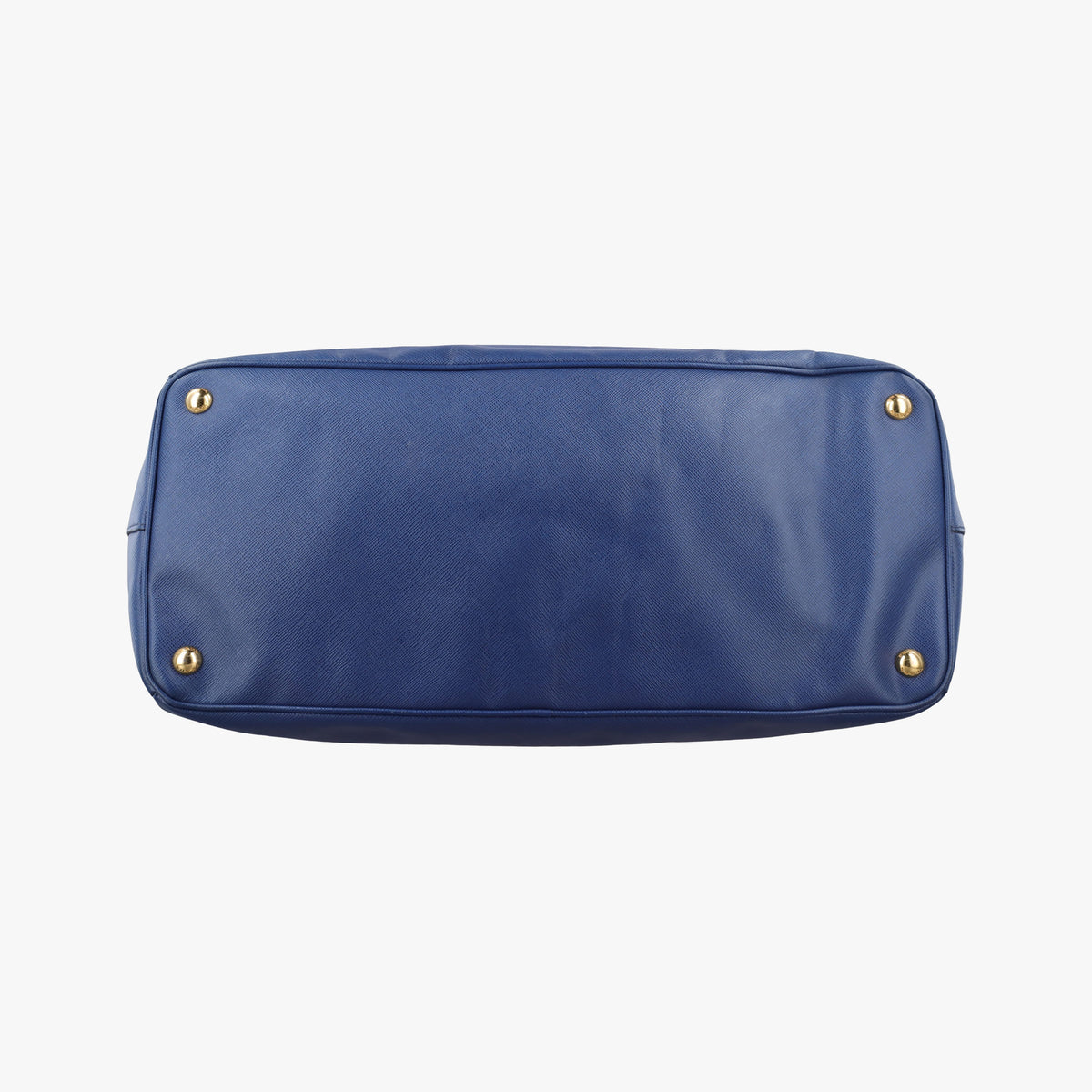 Pre-owned Prada Galleria Blue SAFFIANO Leather BN2274 handbag | stylenewstar