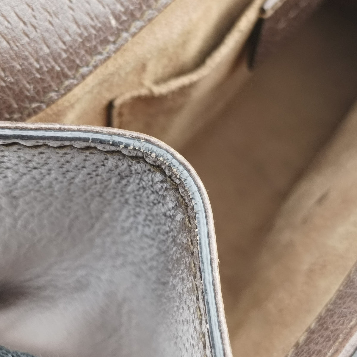 Pre-owned Gucci Padlock beige×Multicolour PVC coated canvas 409487 shoulderbag | stylenewstar