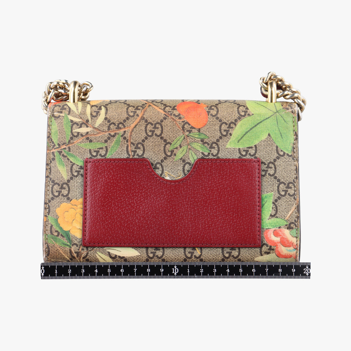 Pre-owned Gucci Padlock beige×Multicolour PVC coated canvas 409487 shoulderbag | stylenewstar