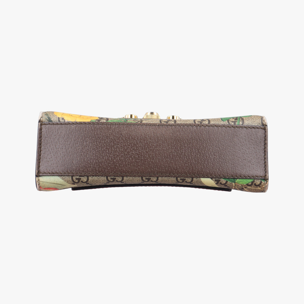 Pre-owned Gucci Padlock beige×Multicolour PVC coated canvas 409487 shoulderbag | stylenewstar