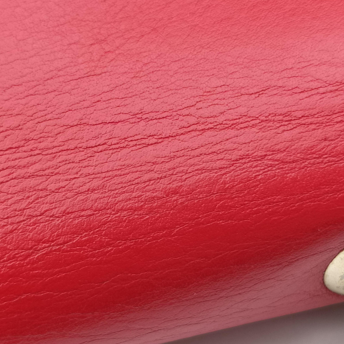 Pre-owned Gucci Emily Red Leather 283063 shoulderbag | stylenewstar