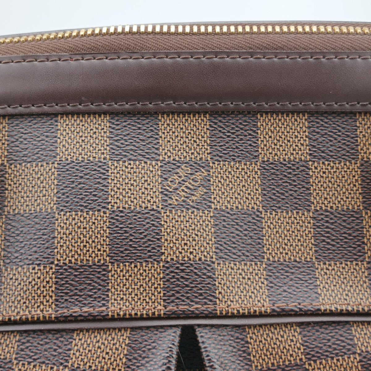 Pre-owned Louis Vuitton Trevi GM EBENE Damier Canvas N51998 shoulderbag | stylenewstar