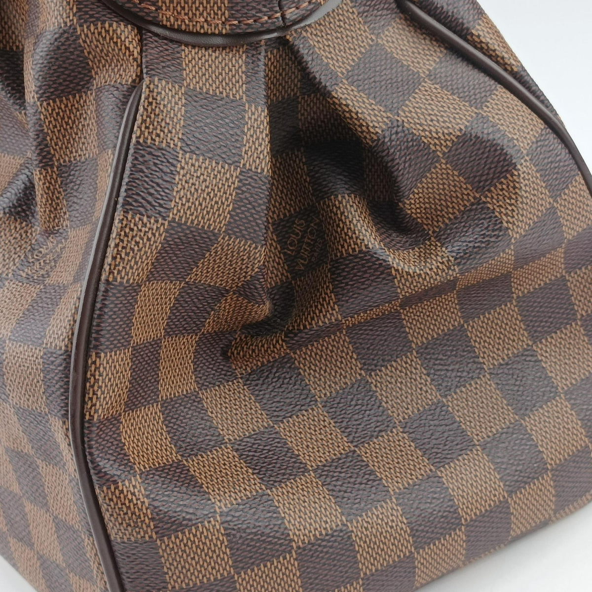 Pre-owned Louis Vuitton Trevi GM EBENE Damier Canvas N51998 shoulderbag | stylenewstar