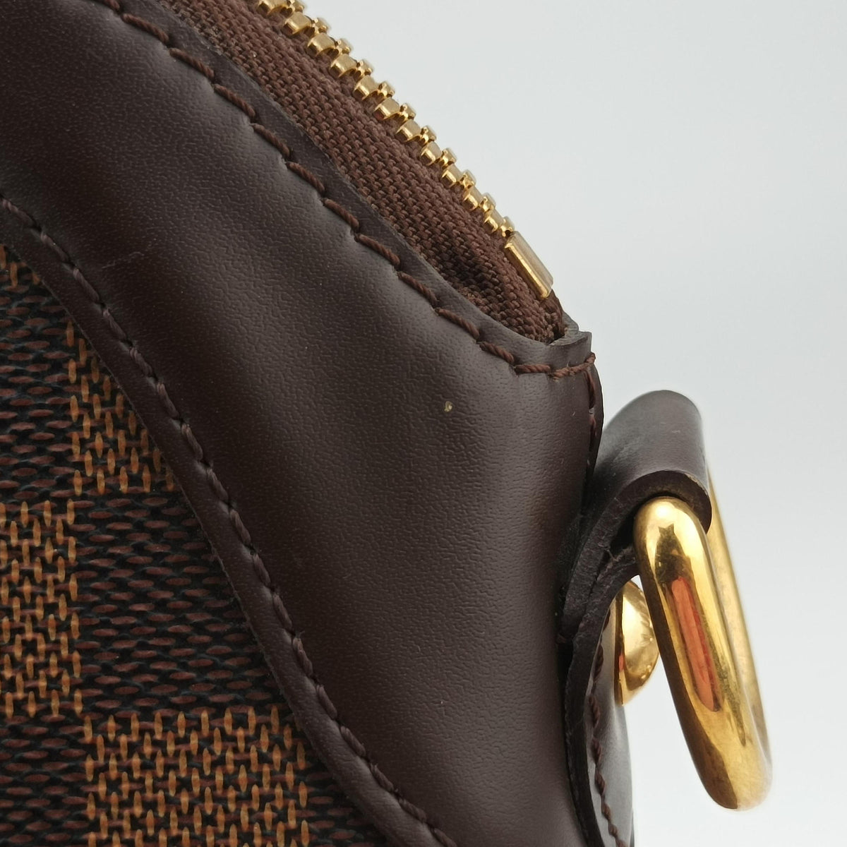 Pre-owned Louis Vuitton Trevi GM EBENE Damier Canvas N51998 shoulderbag | stylenewstar