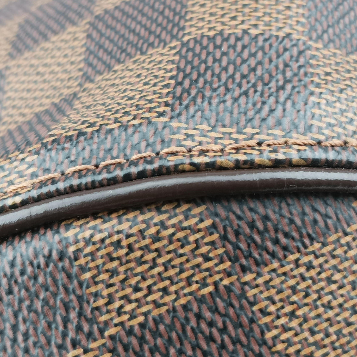 Vintage Louis Vuitton SISTINA GM EBENE Damier Canvas N41540 handbag | stylenewstar