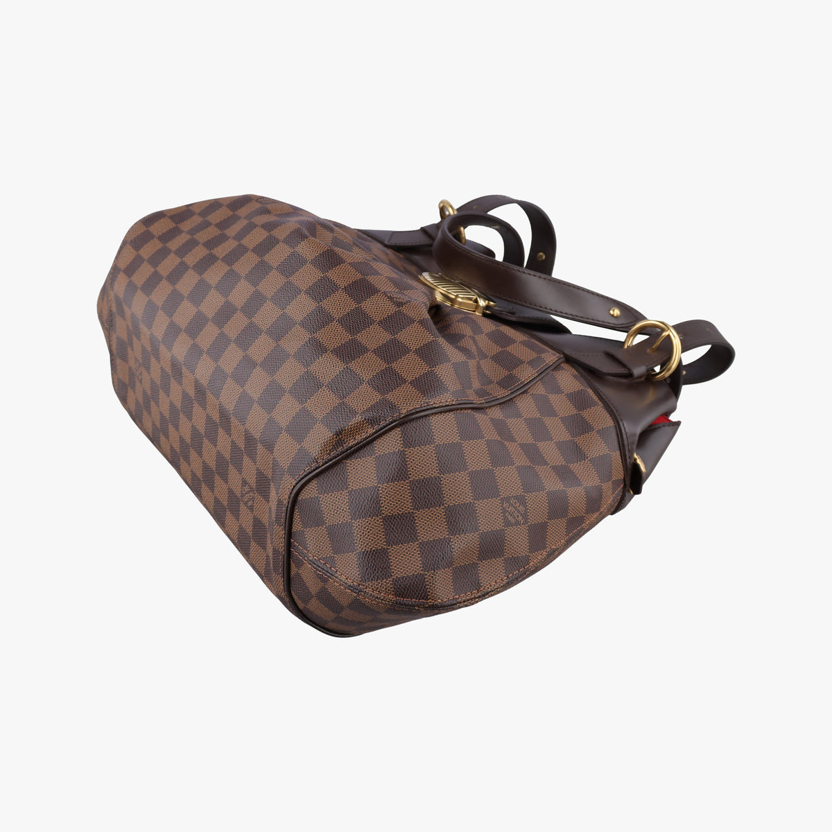 Vintage Louis Vuitton SISTINA GM EBENE Damier Canvas N41540 handbag | stylenewstar