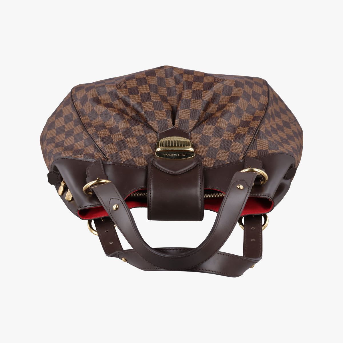 Vintage Louis Vuitton SISTINA GM EBENE Damier Canvas N41540 handbag | stylenewstar