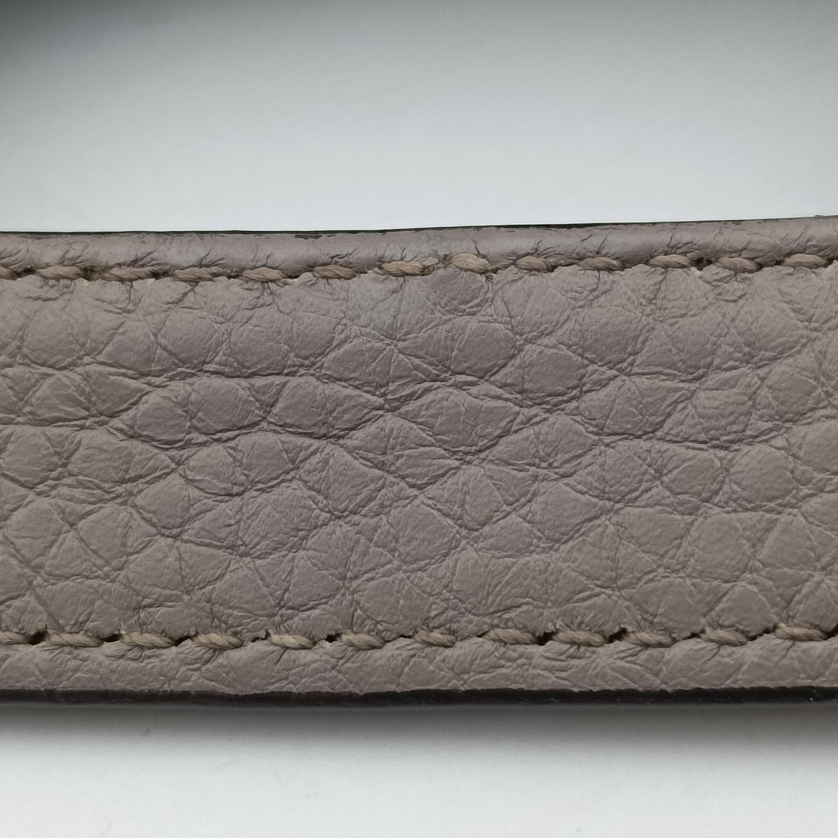 Pre-owned Gucci Bamboo Daily Grey Leather 370831 shoulderbag | stylenewstar