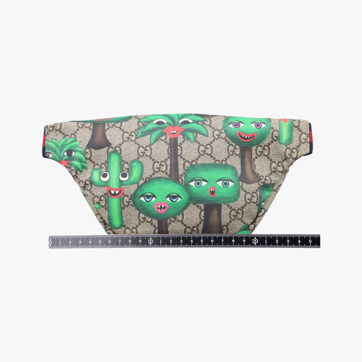 Secondhand Gucci kids GG Supreme Beige× Multi PVC coated canvas 502095 bum bag/waist bag | stylenewstar