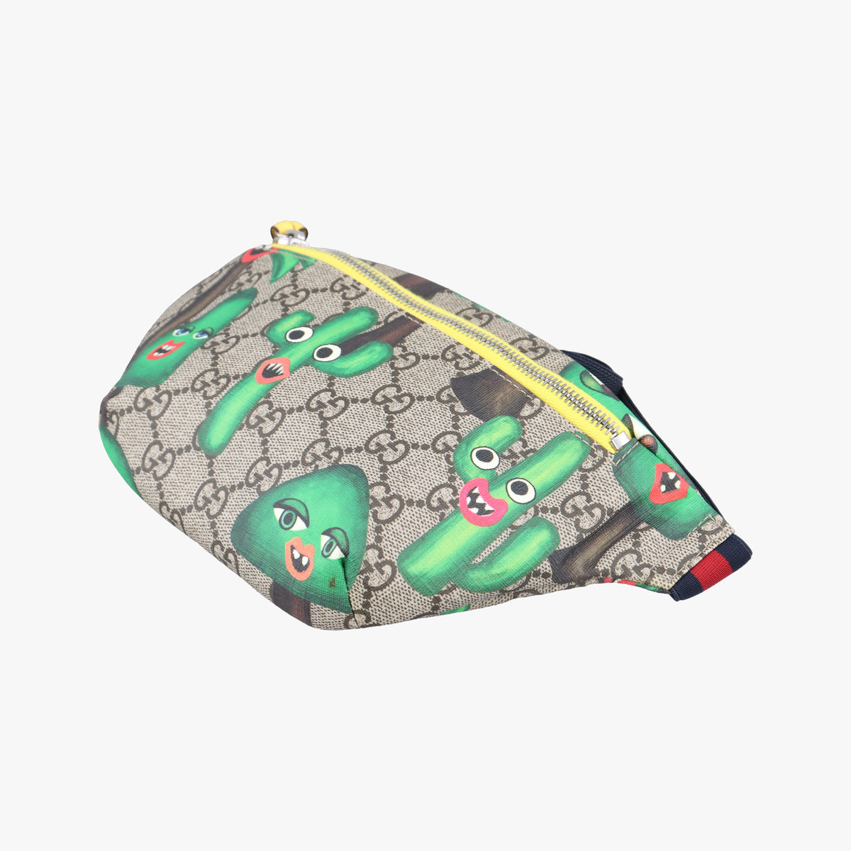 Secondhand Gucci kids GG Supreme Beige× Multi PVC coated canvas 502095 bum bag/waist bag | stylenewstar