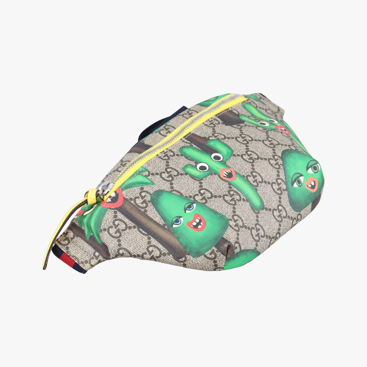 Secondhand Gucci kids GG Supreme Beige× Multi PVC coated canvas 502095 bum bag/waist bag | stylenewstar