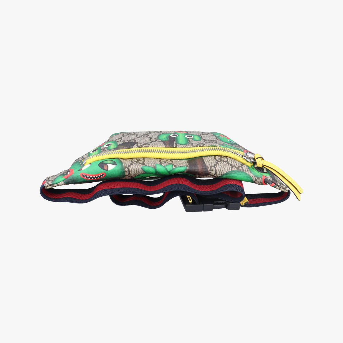Secondhand Gucci kids GG Supreme Beige× Multi PVC coated canvas 502095 bum bag/waist bag | stylenewstar