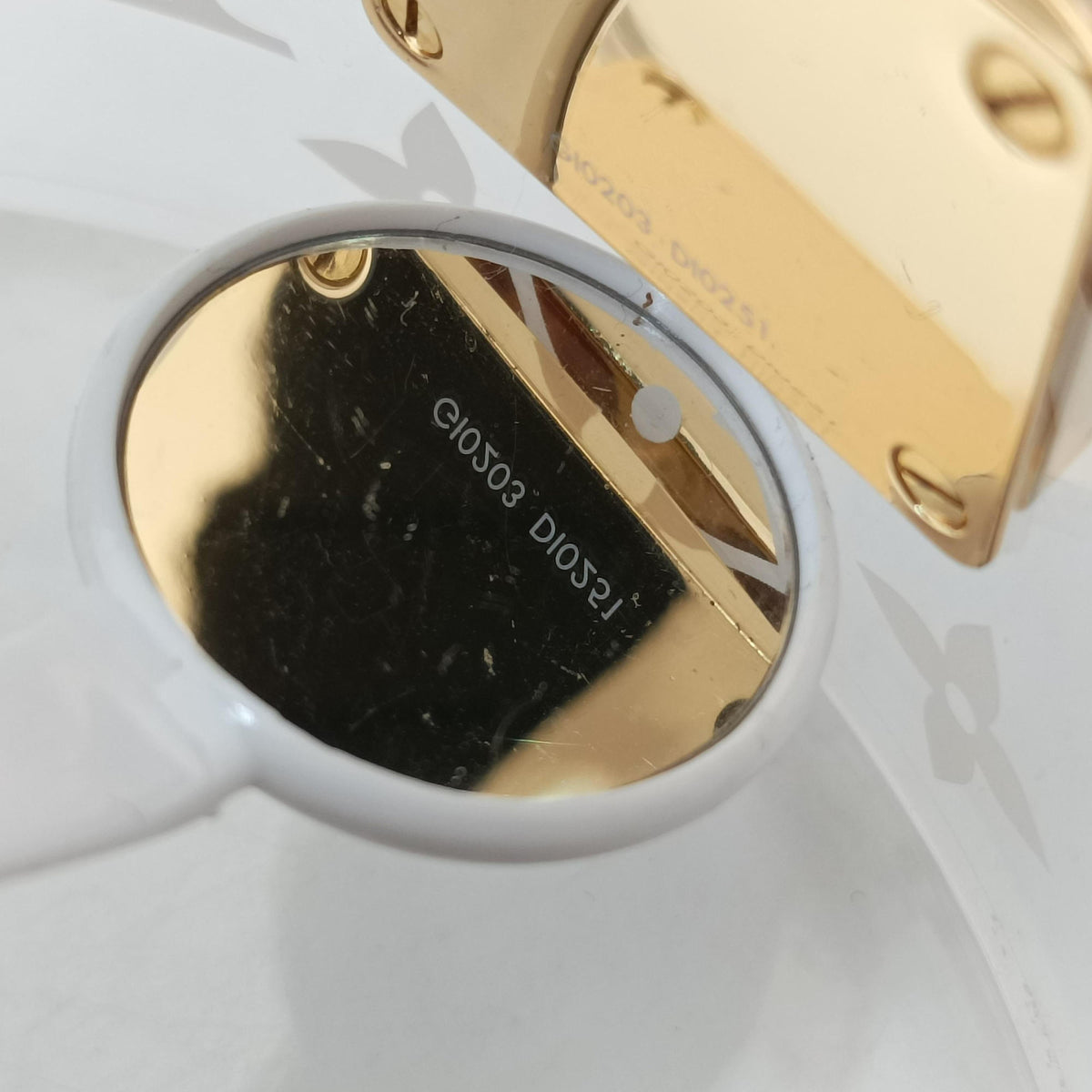 Secondhand Louis Vuitton Box Scott Transparent Monogram Plexiglass GI0203 vanitybag | stylenewstar