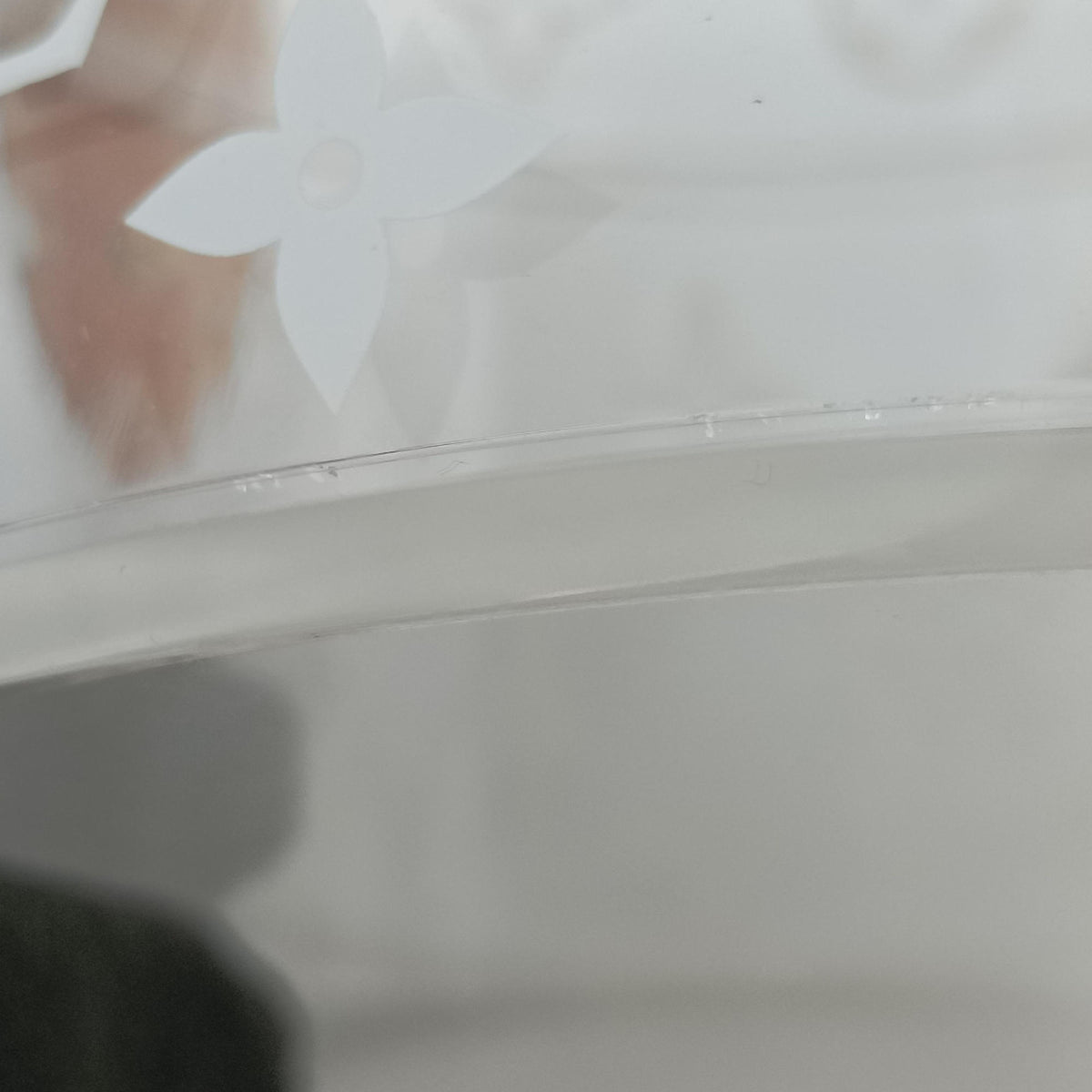 Secondhand Louis Vuitton Box Scott Transparent Monogram Plexiglass GI0203 vanitybag | stylenewstar