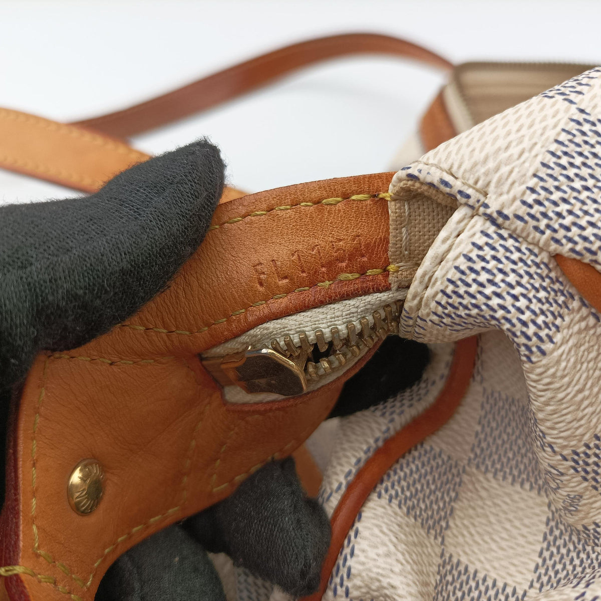 Vintage Louis Vuitton STRESA PM Azur Damier Canvas N42220 shoulderbag | stylenewstar