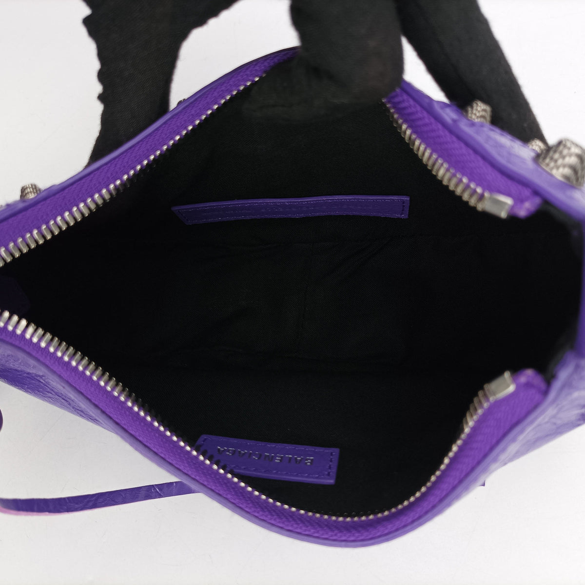 Vintage Balenciaga Le Cagole Purple lambskin  shoulderbag | stylenewstar