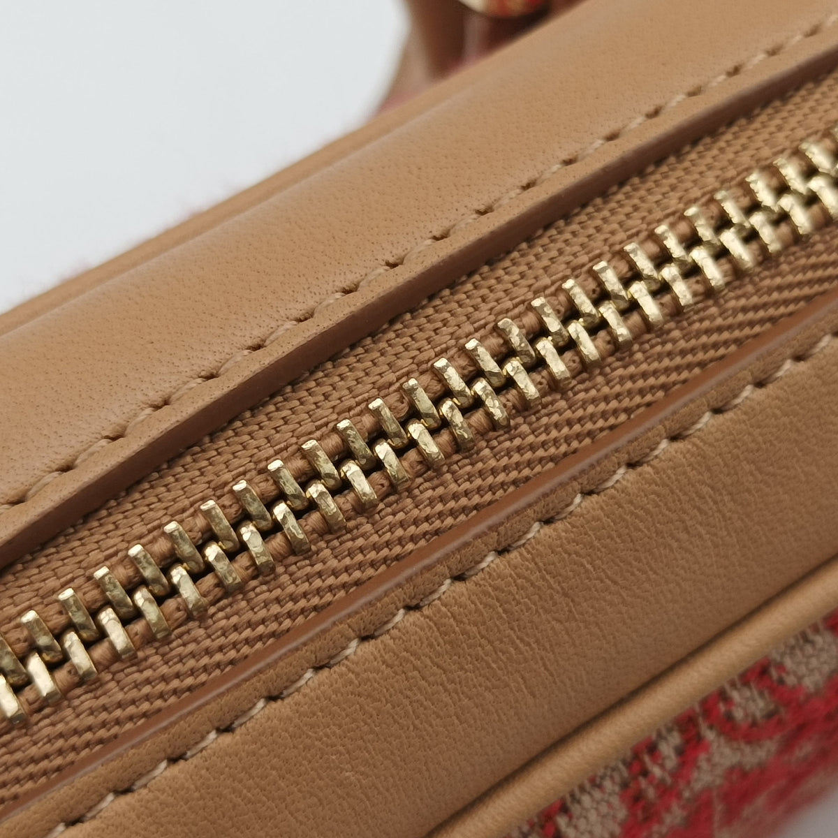Secondhand Loewe Amazona Nano Brown Canvas x leather  shoulderbag | stylenewstar