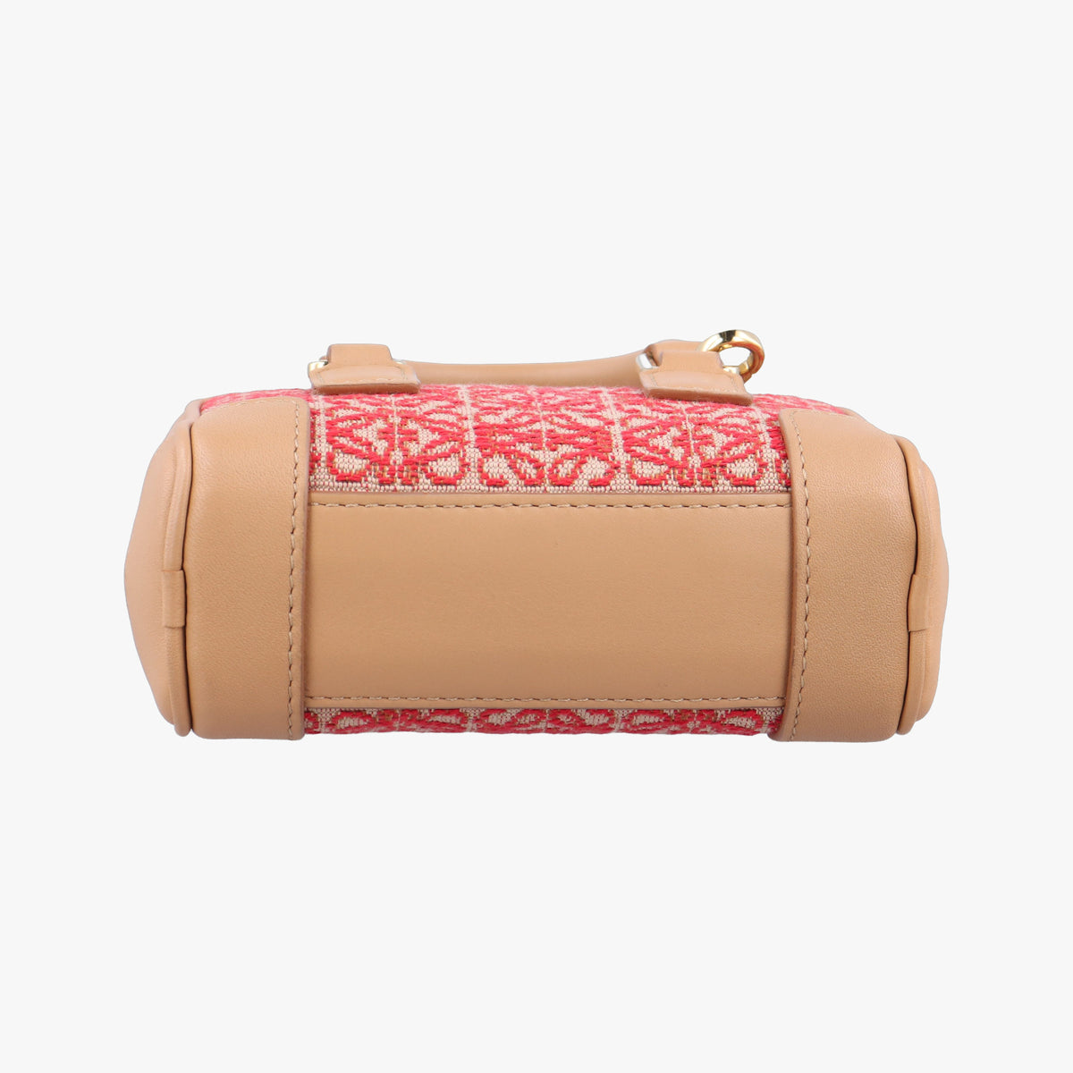 Secondhand Loewe Amazona Nano Brown Canvas x leather  shoulderbag | stylenewstar