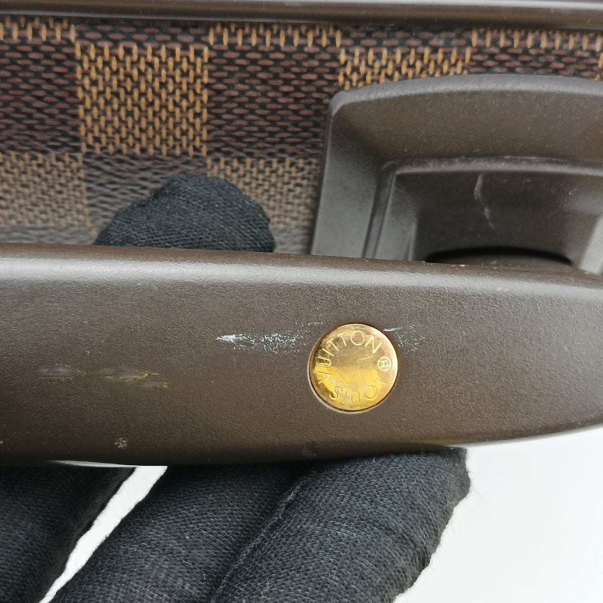 Secondhand Louis Vuitton PEGASE 55 EBENE Damier Canvas N23294 suitcase | stylenewstar