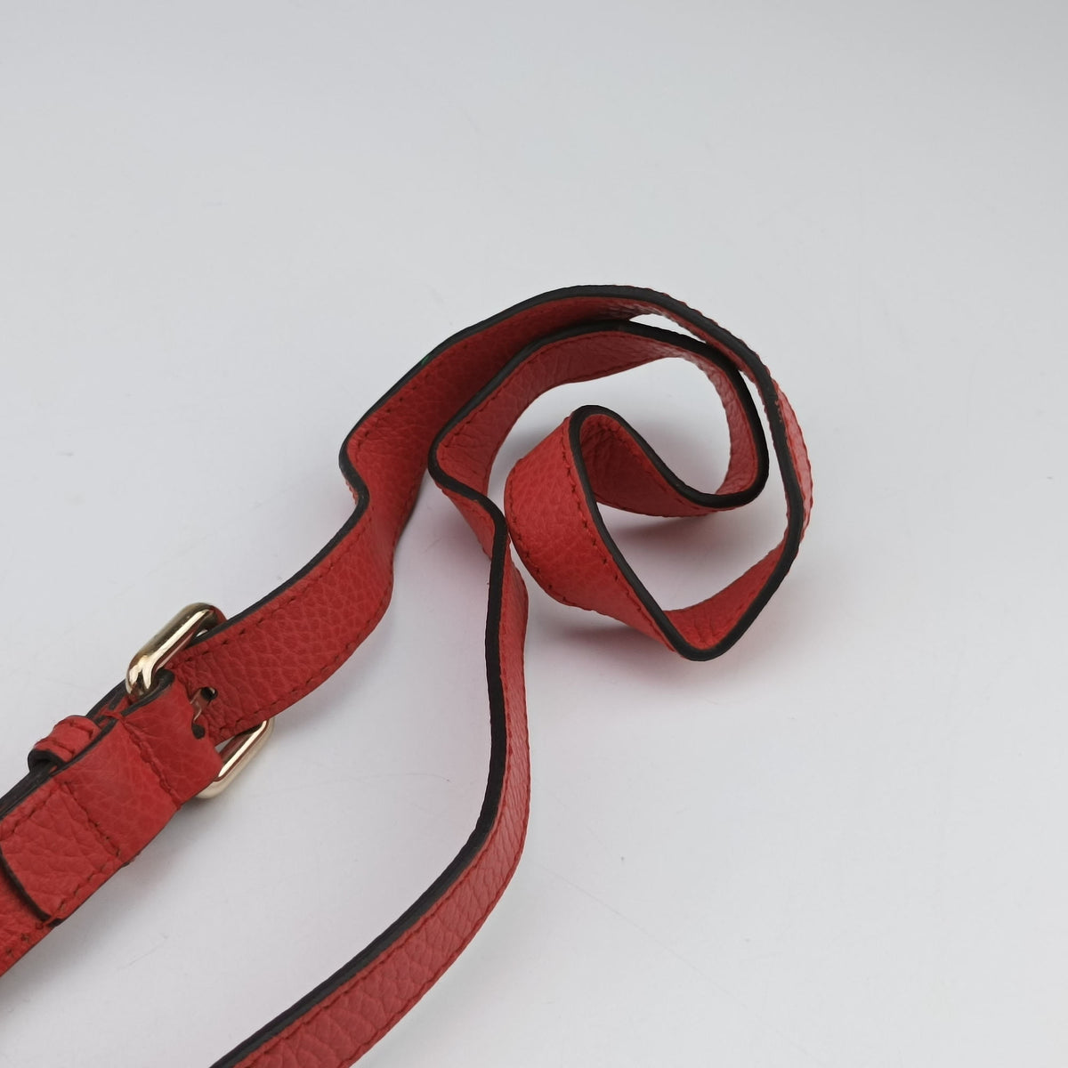 Pre-owned Gucci Bamboo tassel fringe Red Leather 365346 shoulderbag | stylenewstar