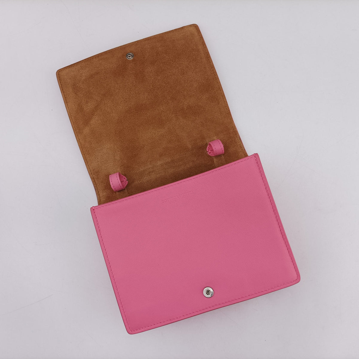 Secondhand Bottega Veneta Cassette Pink lambskin  shoulderbag | stylenewstar