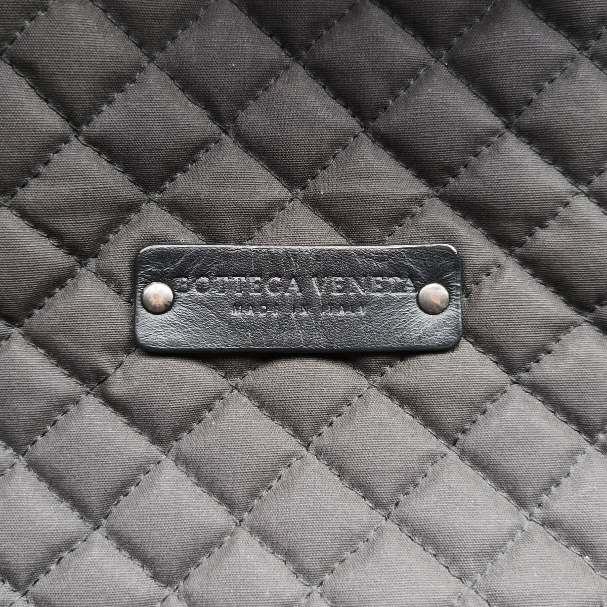 Pre-owned Bottega Veneta Intrecciato Black Lambskin  shoulderbag | stylenewstar