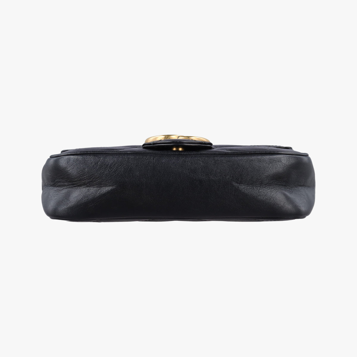 Pre-owned Gucci GG Marmont Black Leather 476433 shoulderbag | stylenewstar