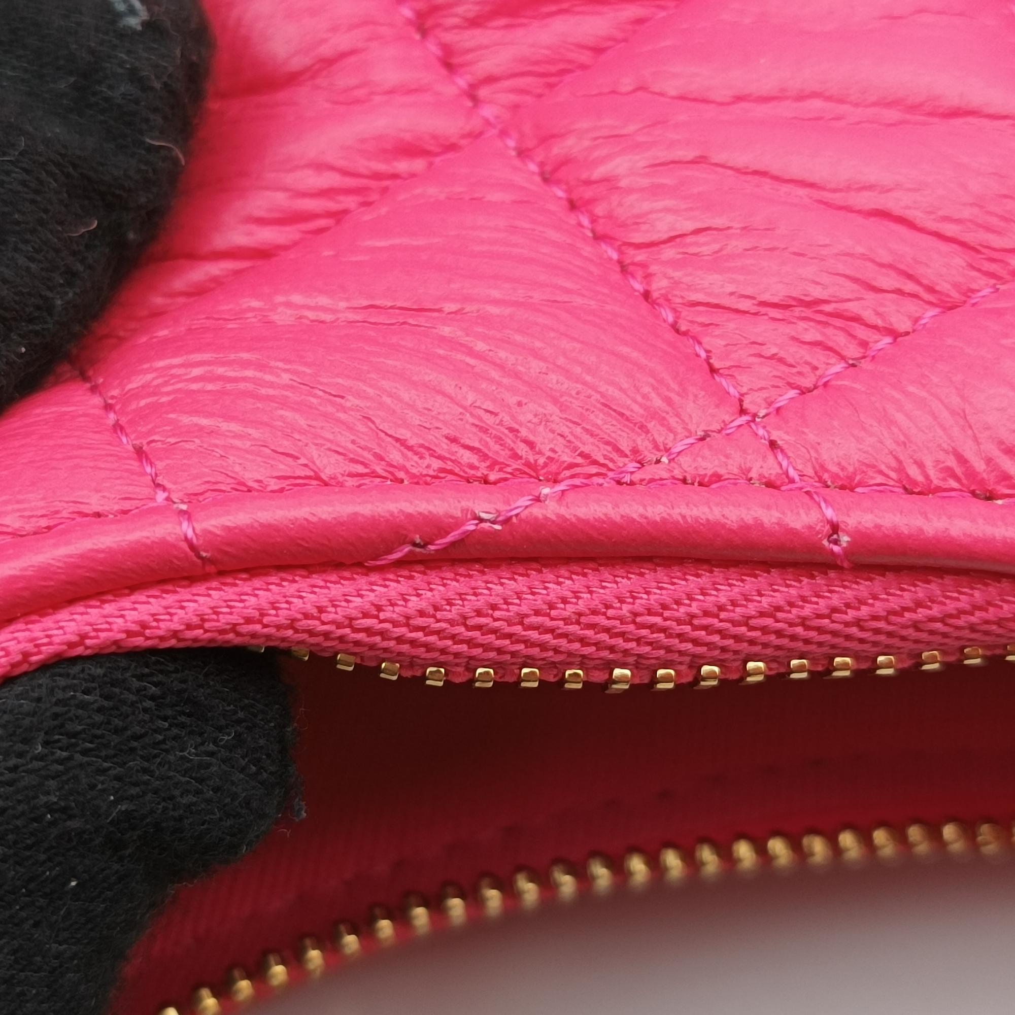 Pre-owned Chanel Around Hobo Matelasse Rose lambskin AS3917 shoulderbag | stylenewstar