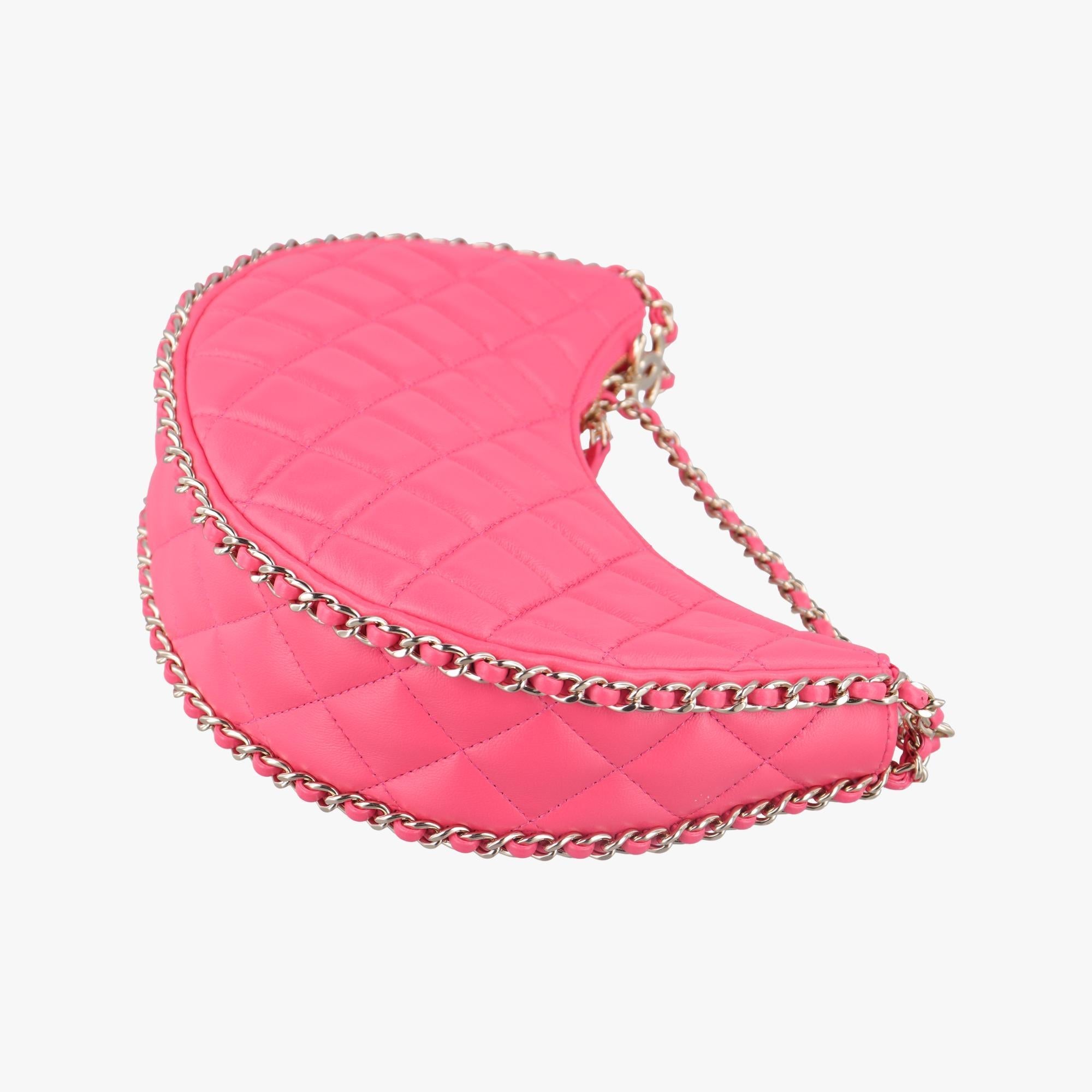 Pre-owned Chanel Around Hobo Matelasse Rose lambskin AS3917 shoulderbag | stylenewstar