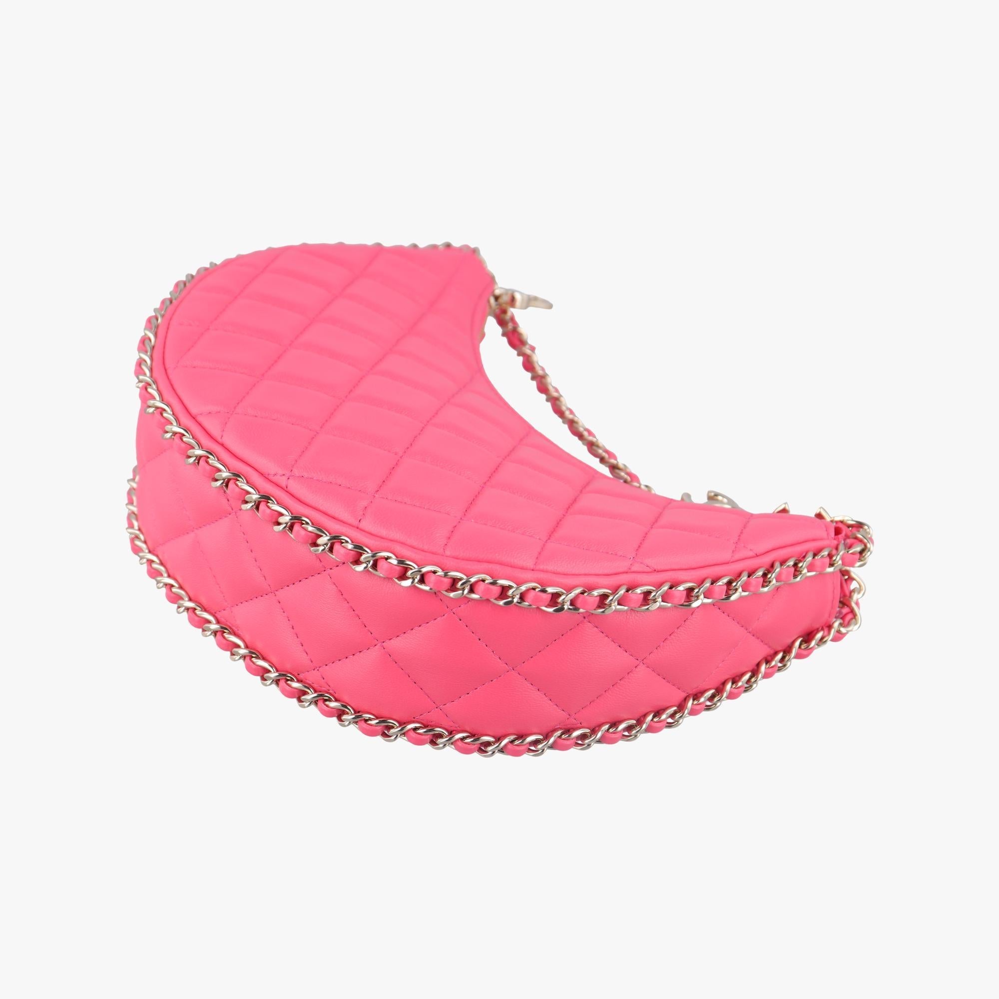 Pre-owned Chanel Around Hobo Matelasse Rose lambskin AS3917 shoulderbag | stylenewstar