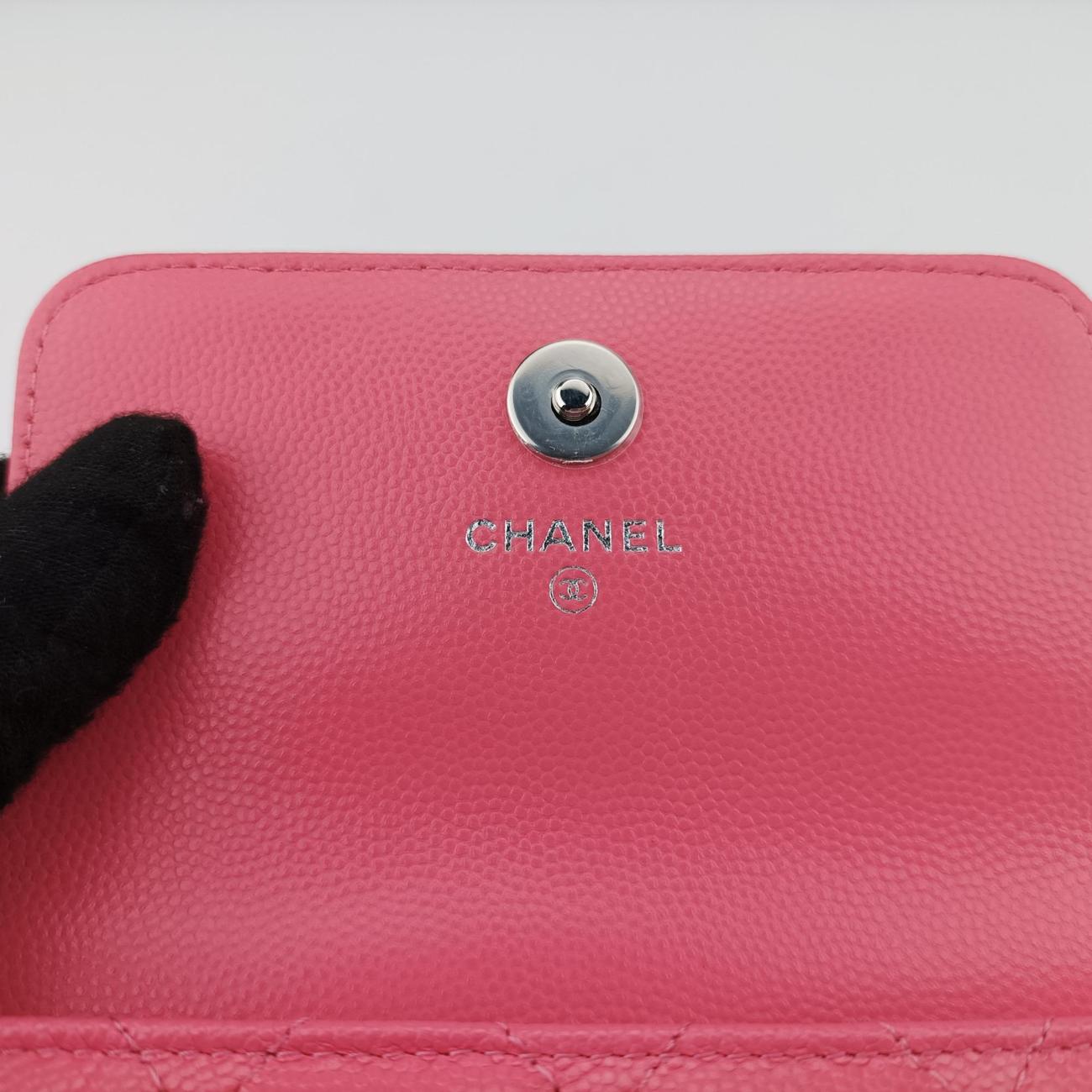 Pre-owned Chanel TRENDY CC¡¡ Pink caviar skin AP1955 bum bag/waist bag | stylenewstar