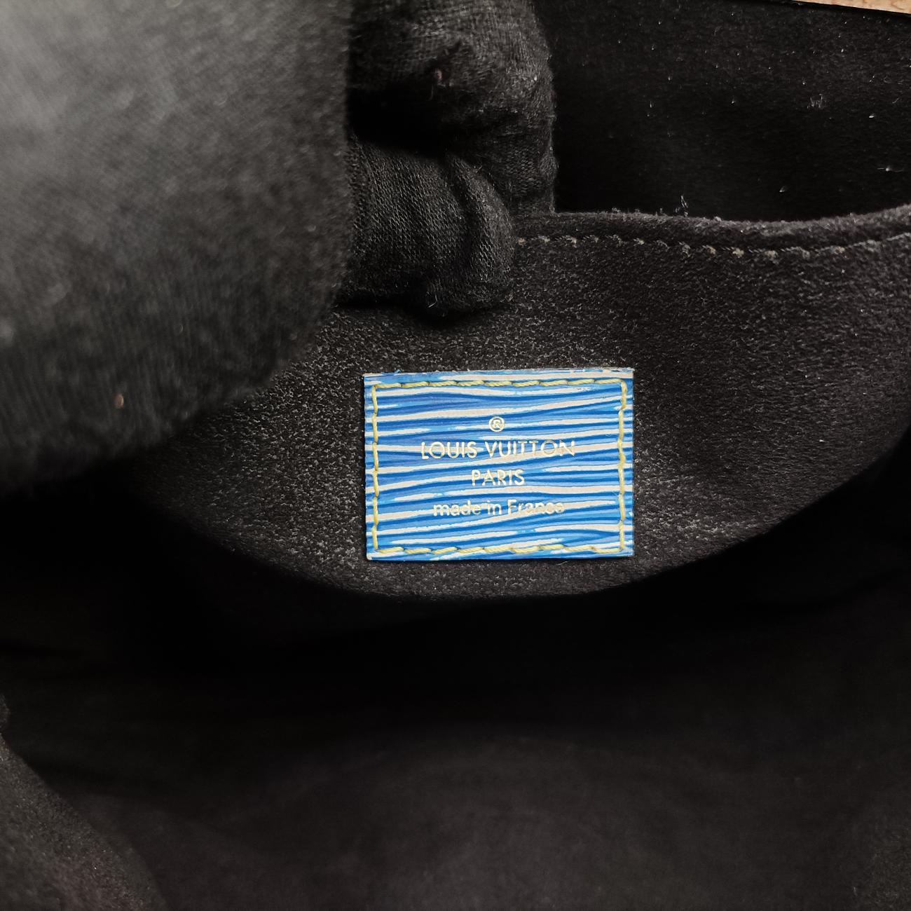 Pre-owned Louis Vuitton Pochette Métis MM brown×Denim Blue Monogram Reverse×Epi M52904 shoulderbag | stylenewstar