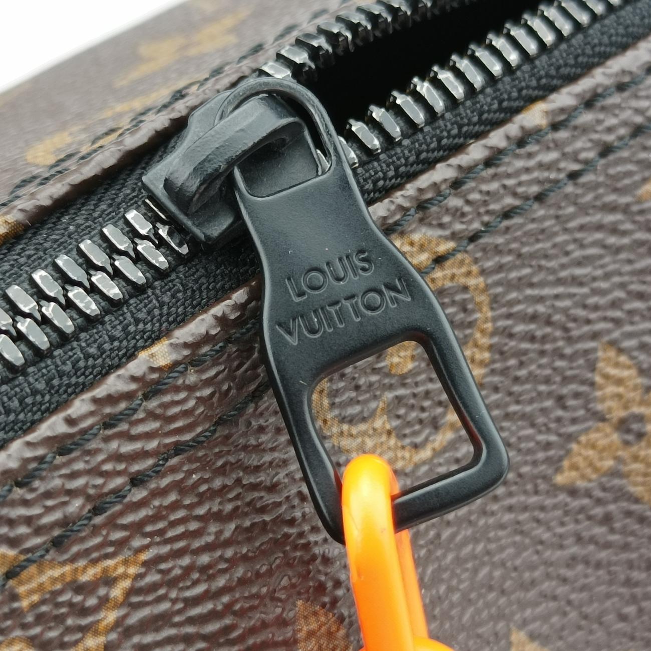 Pre-owned Louis Vuitton MINI POROCHON brown Monogram SOLAR RAY M44479 shoulderbag | stylenewstar